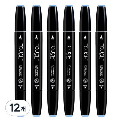 신한화구 터치 트윈마카 PHTHALO BLUE 183, 1색, 12개