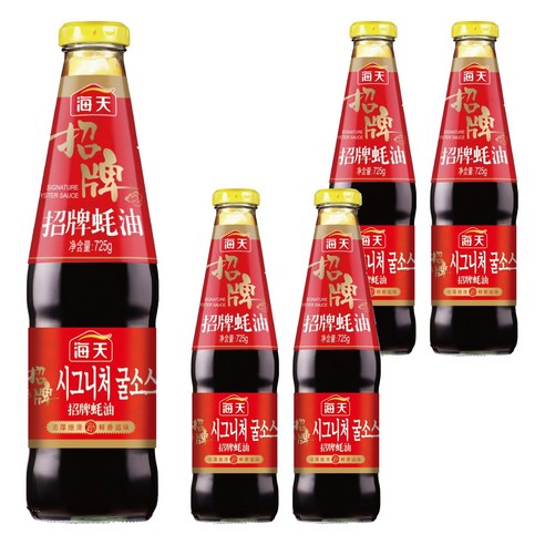 해천 굴소스, 725g, 5개