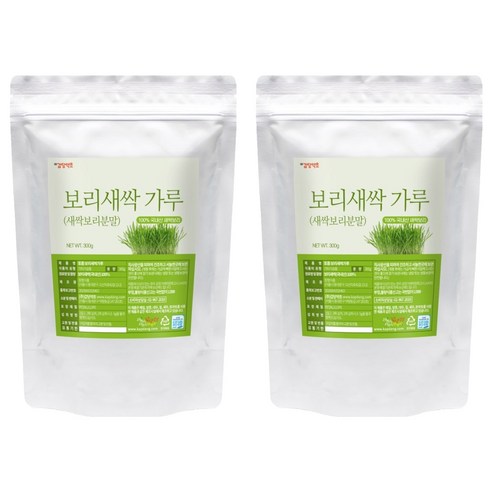 보리새싹가루, 2개, 300g