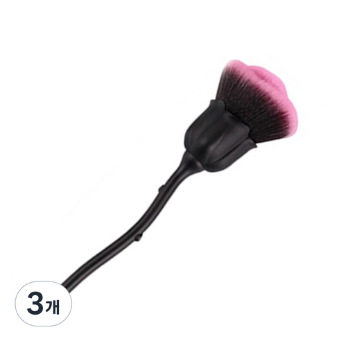 아이빛 로즈 더스트 브러쉬, 혼합색상, 3개