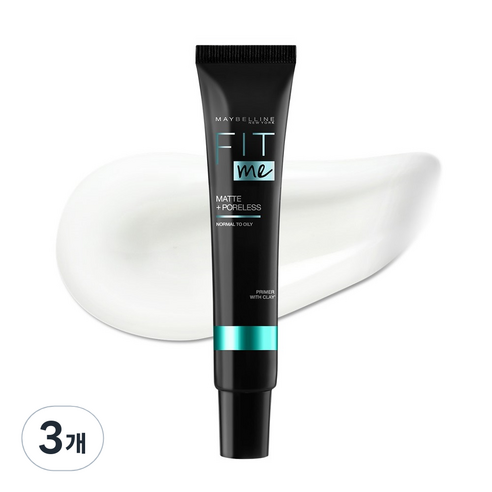 메이블린 뉴욕 핏미 프라이머 매트+포어리스 30ml, 3개