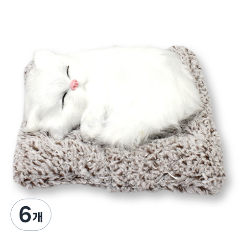오토크루 러블리펫 제습탈취인형 앙고라 소형, 90g, 6개