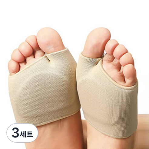클레어라 발바닥 실리콘 보호 패드 좌우 세트 베이지 S, 2p, 3세트