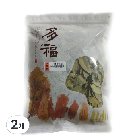 청명약초 월계수잎 차, 200g, 2개