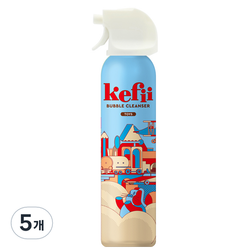 케피버블 클렌저 토이즈 블루폼 베리향, 5개, 200ml