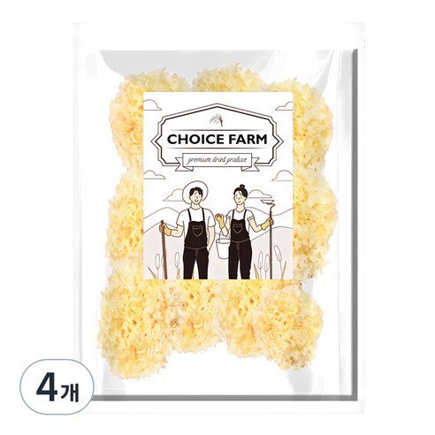 초이스팜 백목이버섯, 150g, 4개