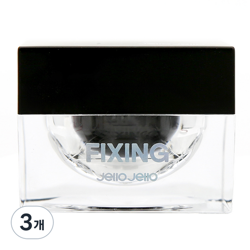 젤로젤로 논와이프 픽싱젤, 투명, 13g, 3개