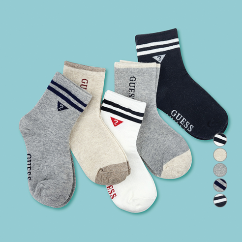 게스 아동 양말 GS-K08: 스타일과 편안함을 동시에!
