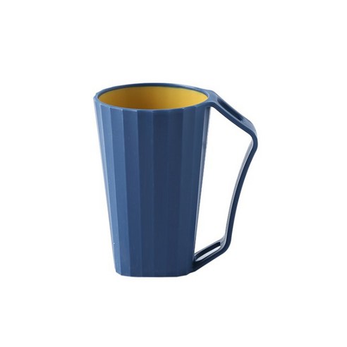 일상에 스며드는 작은 행복, 파스텔 칫솔꽂이용 개인 양치컵 네이비