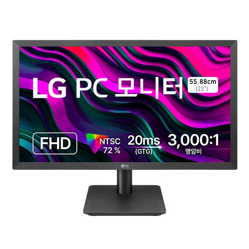 LG PC모니터 FHD 22MP410, 54.5cm