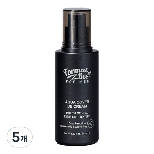 포멀비 포맨 아쿠아 커버 비비크림 50ml, 5개