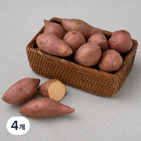 국내산 한입 호박고구마, 1.5kg, 4개