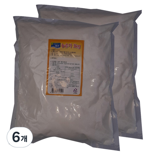 청은 뉴슈가, 1kg, 6개