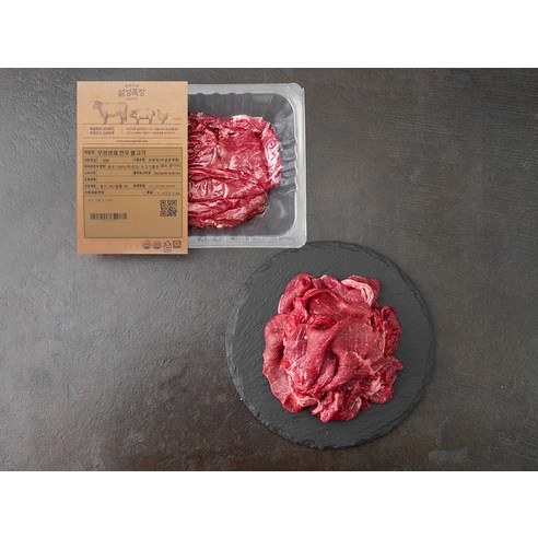 건강하게 키워 더 맛있는 설성목장 무항생제 인증 한우 불고기