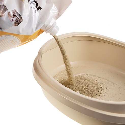 고양이의 편안함과 건강을 최우선으로 고려한 탐사 고양이 모래