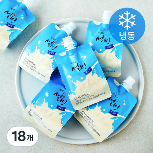 설빙 짜먹는 연유맛 (냉동), 120ml, 1개입, 18개