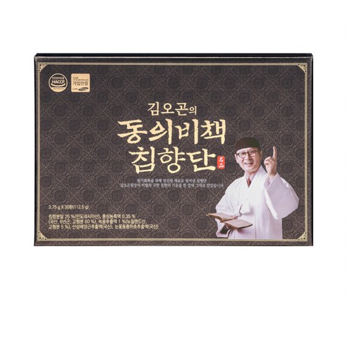 김오곤의 동의비책 침향단, 1개, 112.5g