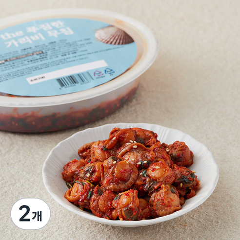 the푸짐한 가리비 무침, 250g, 2개