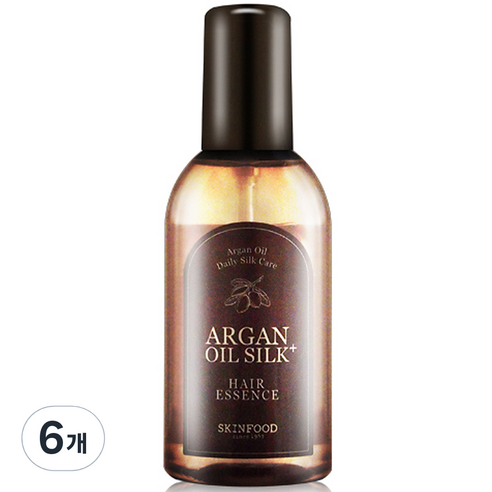스킨푸드 아르간 오일 실크플러스 헤어에센스, 100ml, 6개