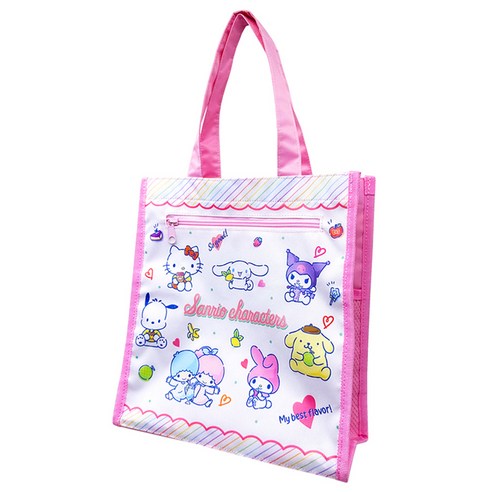 여아용 산리오 멀티 에코백 산리오캐릭터즈
