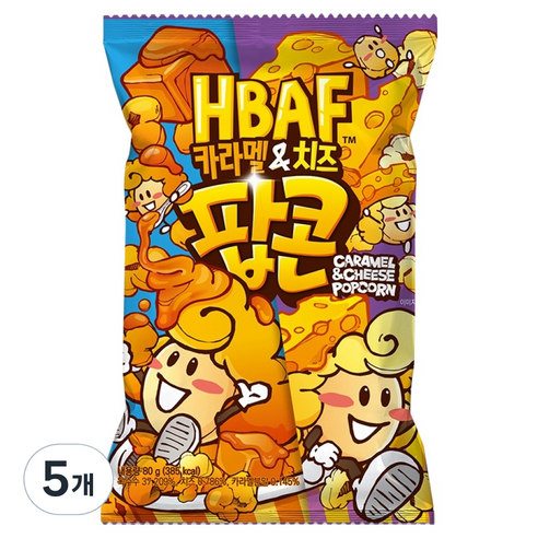 바프 카라멜 앤 치즈 팝콘