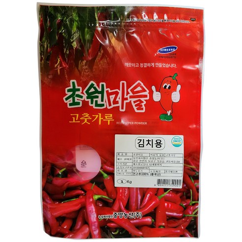 초원마을 고추가루 김치용, 1kg, 1개