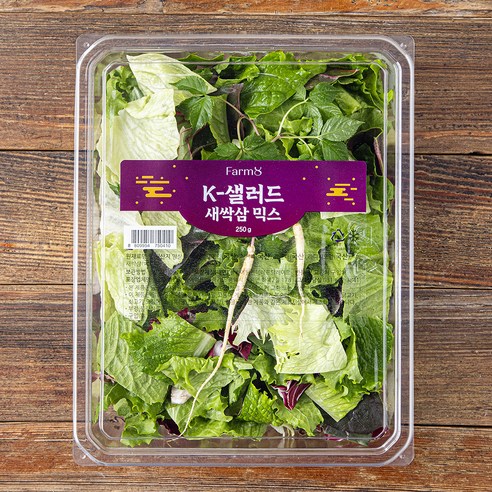 팜에이트 K-샐러드 새싹삼 믹스, 250g, 1개