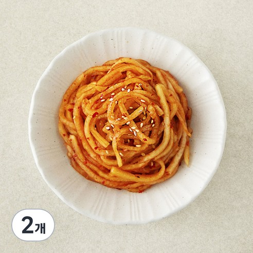 집반찬연구소 무생채, 180g, 2개