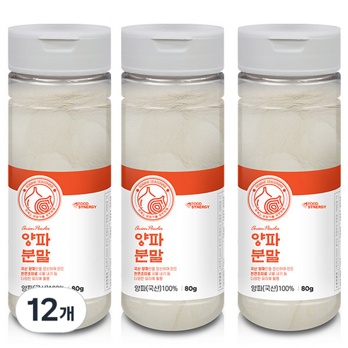 고미네 양파분말, 80g, 12개
