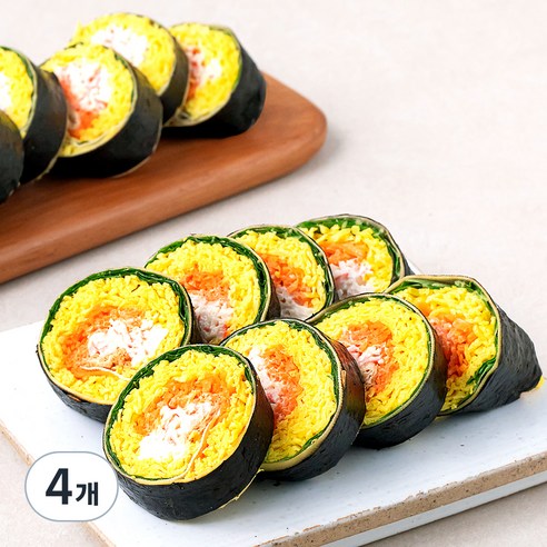 조르니키친 와사비크래미유부 계란마끼 2줄, 460g, 4개