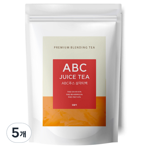 유리아 ABC주스 블렌딩티 삼각티백, 5개, 30개입, 1.5g