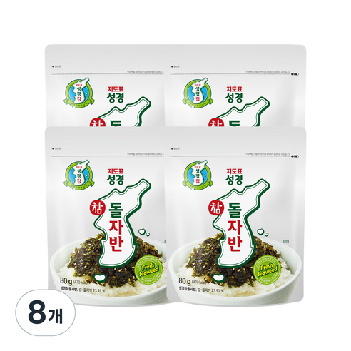 지도표성경 참돌자반, 80g, 8개