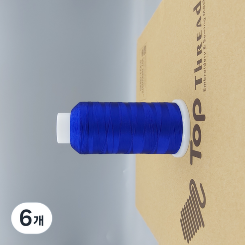 탑스레드 레이온 자수실, 9815, 6개