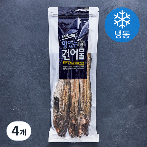해맑은푸드 먹태 (냉동), 200g(중, 3미), 4개