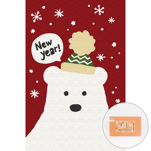 아트조이 DIY 명화그리기 10 x 15 cm, 북극곰, 1개