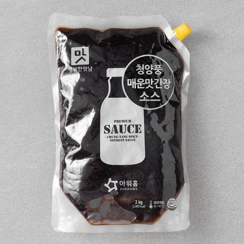 아워홈 행복한맛남 청양풍 매운맛 간장소스, 2kg, 1개