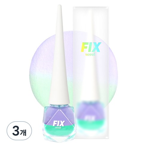 픽스서울 투페이스 큐티클오일, 3개, 8ml