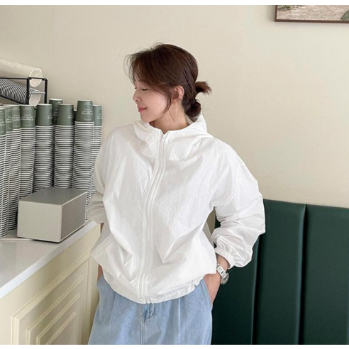 스타일과 실용성을 한번에! 난닝구 씨켈프 후드 바람막이 점퍼로 완벽한 봄을 맞이하세요.