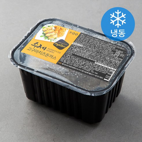 푸딩팩토리 고구마 치즈돈까스 (냉동), 650g, 1팩