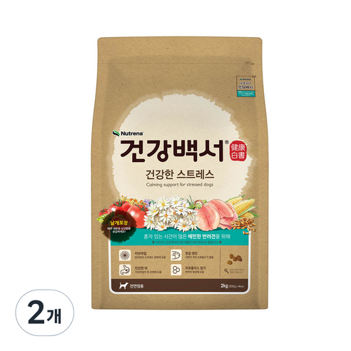 건강백서 전연령 강아지 기능성 사료, 뼈/관절강화, 1.2kg, 1개