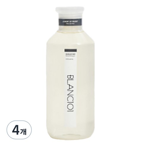 블랑101 세탁 액상세제 무향, 1L, 4개
