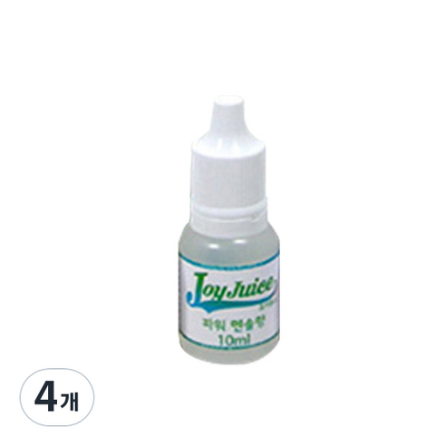 아로마조이 조이쥬스 슬라임 향료 10ml, 4개, 파워멘솔