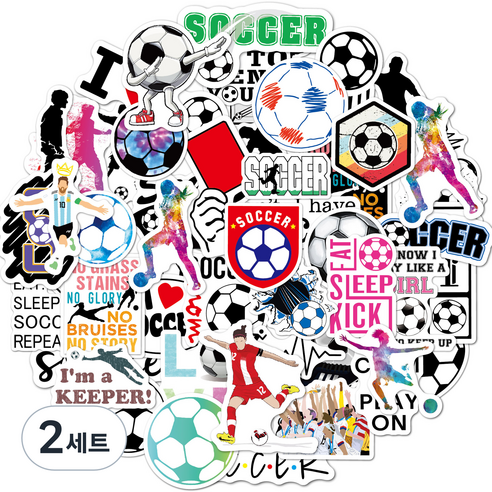 리빙홈디테일 캐리어 노트북 여행 방수 스티커 세트, 타입K, 2세트