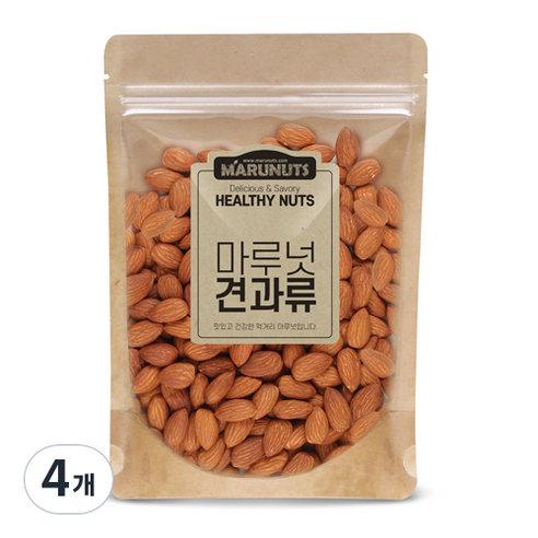 마루넛 견과류 아몬드, 300g, 4개