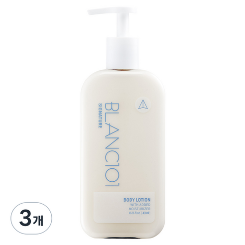 블랑101 바디로션 시그니처, 490ml, 3개