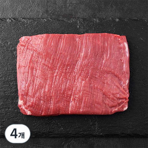 푸드랩플러스 호주산 곡물비육 양지 국거리용 (냉장), 600g, 4개