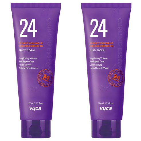 뷰카 24 데일리 볼륨 업 컬링 에센스 2X, 170ml, 2개
