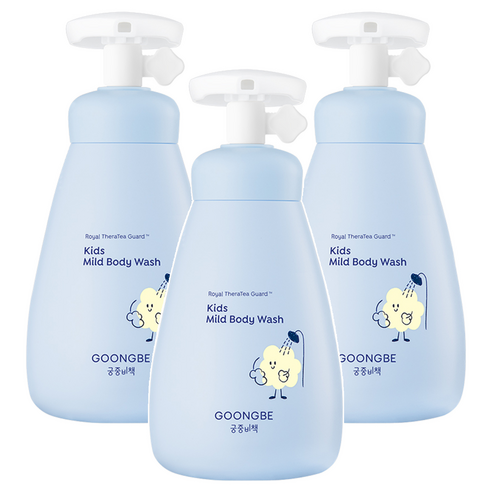 궁중비책 마일드 바디워시, 300ml, 3개