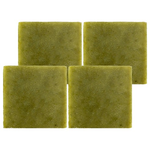 동구밭 가꿈 클렌징비누 상추, 120g, 4개