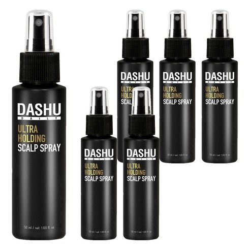 다슈 울트라 홀딩 스칼프 탈모증상완화 헤어스프레이, 50ml, 6개
